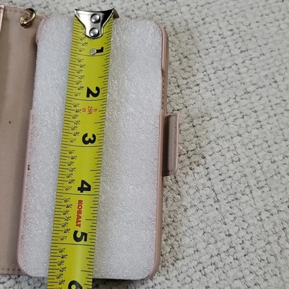 iPhone10 Pink Wallet phone case